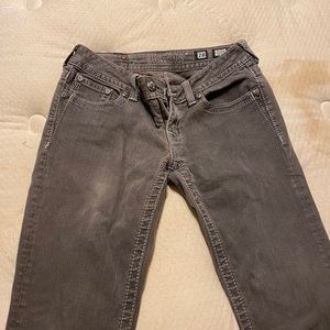 Grey skinny miss me jeans